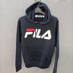 FILA パーカー ブラック レディースSサイズFI3のサムネイル