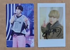 現役歌王JAPAN TAKUYA サイン入りチェキ・トレーディングカードセット