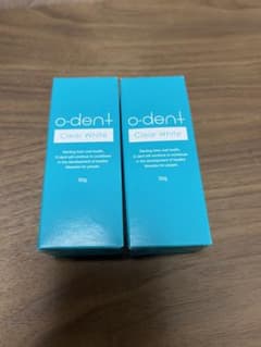 オーデント　O-dent 歯磨きジェル　新品 2個セットのサムネイル