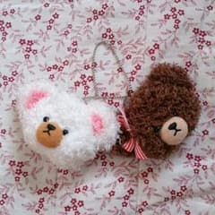 くまのがっこう ジャッキー&デイビット チェーンストラップのサムネイル