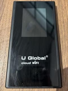 U Global Cloud WiFi 50GB 付き モバイルルータ | Mercari