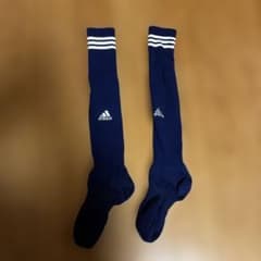 adidas サッカーソックス ネイビー　25-27のサムネイル