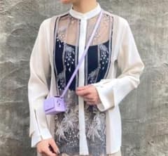 MURRAL Framed Flower Blouse Ivory - メルカリ