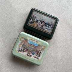 【本日20時まで/セット】 ミラコスタ アメニティ缶 + バケパパスケース ホテルミラコスタ ディズニーランドホテル アメニティ缶ケース セット