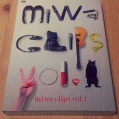 セール！　miwa　PVclips vol.1 DVDのサムネイル