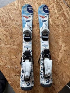 中古 送料込 RossignolDisneyFrozenオラフ スキー板70cm - メルカリ