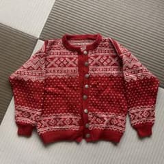 ハンドメイド メタルボタン ノルディックニットのサムネイル