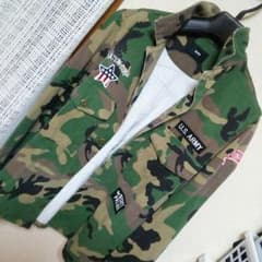 早いもの勝ち♪美品ロデオクラウンズ RCWB 迷彩ジャケットMのサムネイル