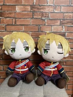 アース様専用　ヘタリア　イギリス　Bigぬいぐるみ　2点セットのサムネイル