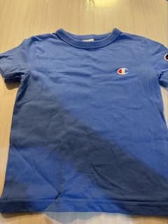 チャンピオン　半袖Tシャツ　ブルー　100cmのサムネイル