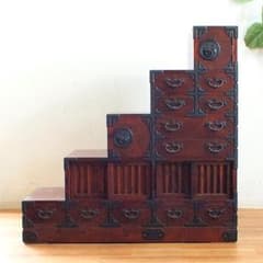 岩谷堂箪笥 No.886 階段箪笥 かくし付き 定価64.8万 ZR23621 - メルカリ