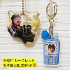 未使用✪ 阪神タイガース 坂本誠志郎選手 シークレット 2点Set - 3