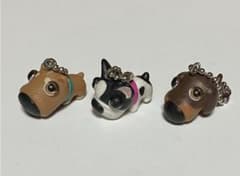 THE DOG 犬 マスコット キーホルダー 3個セットのサムネイル