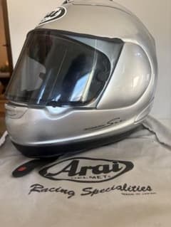 Arai フルフェイスヘルメット シルバー - メルカリ