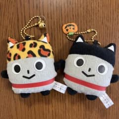 ノッテちゃんぬいぐるみキーホルダー2個セットのサムネイル