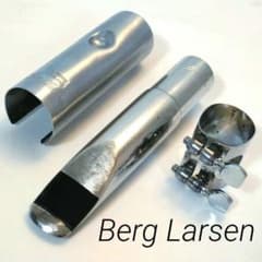 Berg Larsen サックスマウスピース リガチャー付き　115-M Berg Larsen 115 1M テナーサックス マウスピース オフセットM - メルカリ