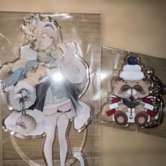 【新品未開封】ホロライブ 風真いろは アクスタ ＆ ぽこべぇアクキー c105のサムネイル