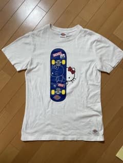 ディッキーズ ハローキティ コラボ Tシャツ 白 Sサイズのサムネイル