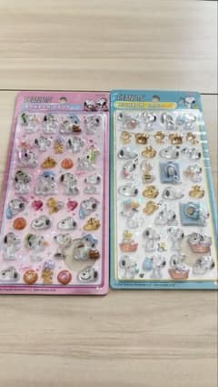 【国内正規品】PEANUTS スヌーピーボンボンドロップシール 2枚セットのサムネイル