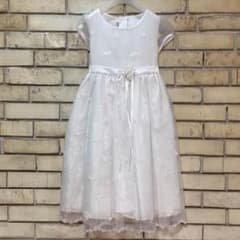 キッズ 白レースドレス【150cm】のサムネイル