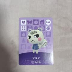 どうぶつの森 amiiboカード ジュン 264 - メルカリ