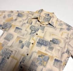 00s sサイズ　半袖シャツ　アロハシャツ　柄シャツ　アメリカ古着のサムネイル