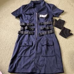 コスプレ　スワット　警察　手袋　手錠付のサムネイル