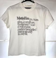 ⚜*️様 Matin Kim ホワイト 半袖 Tシャツのサムネイル