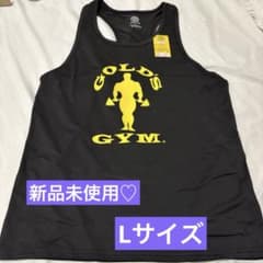 ゴールドジム×しまむらコラボ タンクトップ Lサイズ ブラック - メルカリ