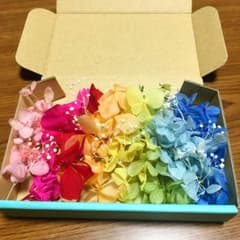 紫陽花プリザーブドフラワー  花材のサムネイル