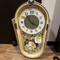 【美品】セイコー　ディズニー掛時計　完動品のサムネイル