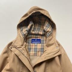 バーバリーブルーレーベル マウンテンパーカー ジャゲット ノバチェック 40