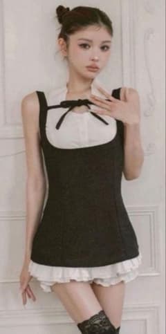 Darich クラシカルドッキングフリルミニワンピースFLのサムネイル
