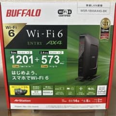 BUFFALO Wi-Fi 6 ルーター WSR-1800AX4S-BKのサムネイル