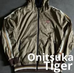 和柄 Onitsuka Tiger ナイロンパーカー - メルカリ