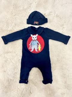 GUCCI ベビー ロンパース 6-9M 帽子付きのサムネイル