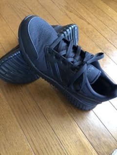 アディダス adidas  レディース メンズ ランニング  スポーツシューズ黒のサムネイル
