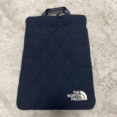 【1回使用】THE NORTH FACE キルティング トートバッグ ネイビーのサムネイル