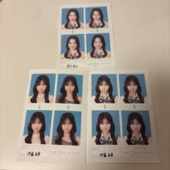 seju 証明写真 紗和 伊藤彩華 3枚セットのサムネイル