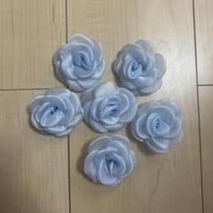 バラのモチーフ ヘアクリップ 6個セットのサムネイル