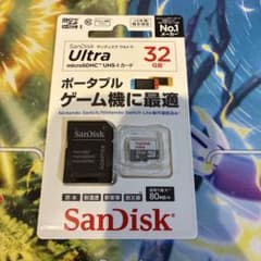 新品　SanDisk Ultra microSDXC UHS-Iカード 32GBのサムネイル