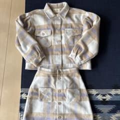 repipi armario チェック柄 セットアップ Lサイズのサムネイル