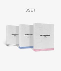 LESSERAFIM EASYアルバム三形態セット　未開封のサムネイル