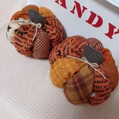 ハロウィンかぼちゃパッチワークりんご デビーマムマギーエンジェル