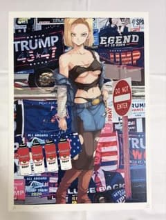 ☆世界限定100枚☆ DEATH NYC 現代アート ポスター DB05のサムネイル