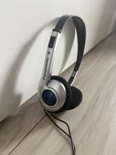 Panasonic ヘッドホン 有線 シルバー Y2K レア 完売品 - メルカリ