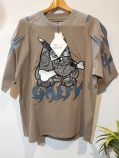 ガルフィー　中型犬トライバルデザイン Tシャツ Lサイズのサムネイル