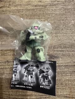 機動戦士ガンダム ならぶんです ザク Ⅱ(A) カプセルトイ 未開封のサムネイル