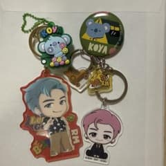 BT21 KOYA RM Keychain 4-Piece Set