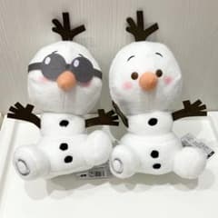 アナと雪の女王 オラフ ミルキーボア BIGぬいぐるみ 通常&サングラスver